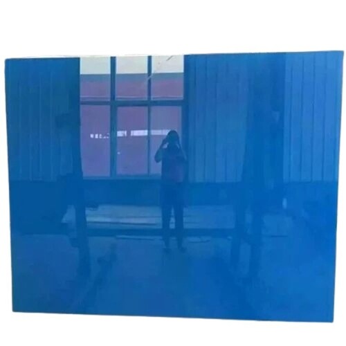 Blue Paint Glass - Features: Anti Crack