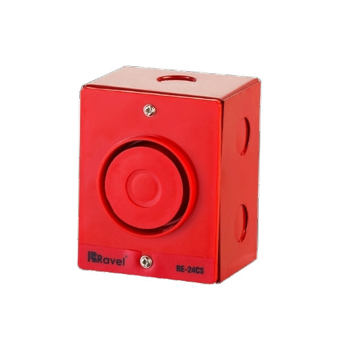 Fire Alarm Hooter - Alarm Light Color: Red