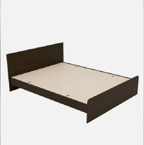 Wooden Cot - Termite Resistant Wood Low Maintenance Indian Style Brown Polish Finish Durable Indoor Home Furniture