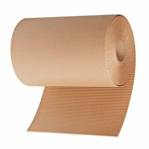 Brown Corrugated Roll