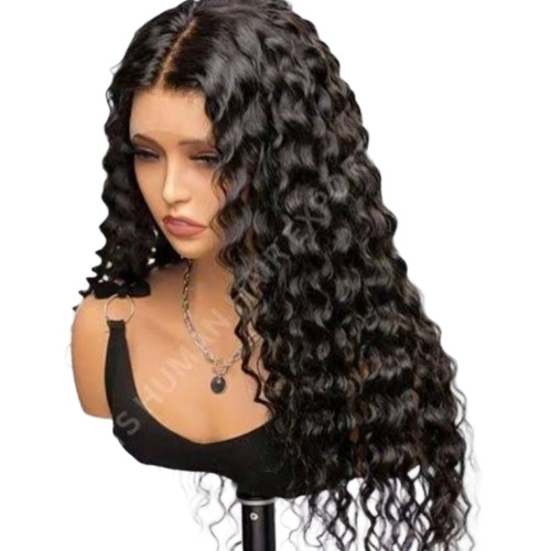 Curly Hair Extensions - Color: Black