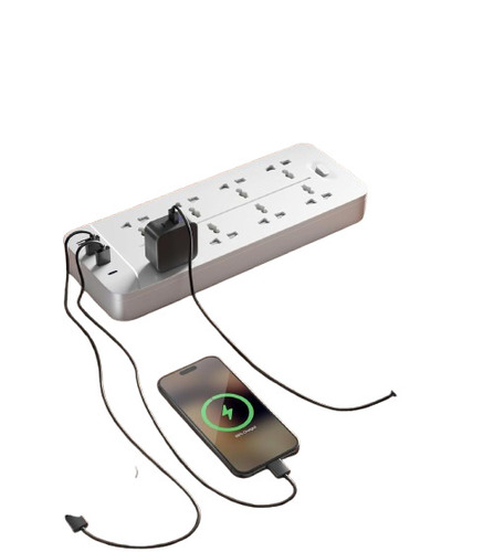 Fedus 5m 8 Socket Surge Protector Extension Board