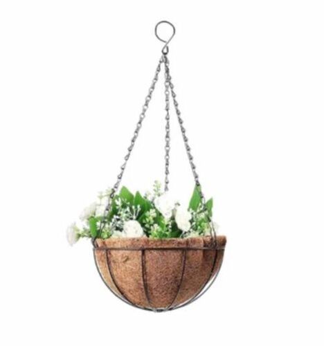 6 Inch Metal Hanging Basket