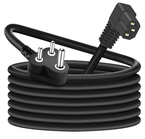 Fedus 1.8 Meter 90 Degree L Shape 3 Pin Computer Power Cable