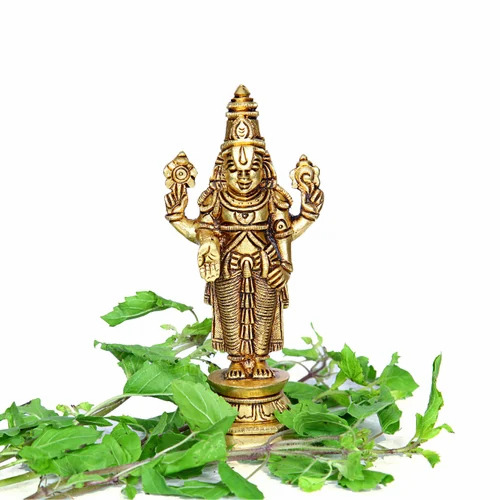 Brass idol