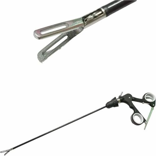 Laparoscopic Fenestrated Grasper - Color: Black