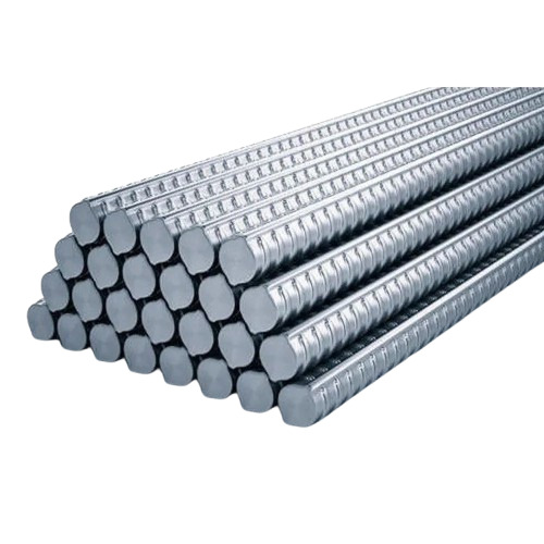 Tmt Bars - Mild Steel, 12 Meter Length, 10 mm Diameter, Silver Color | Round Shape, Polished Surface, Ideal for Industrial Use