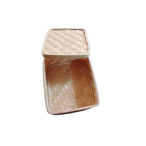 Square Bamboo Box