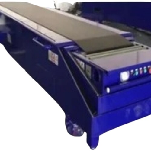 Telescopic Conveyor System - Color: White And Blue