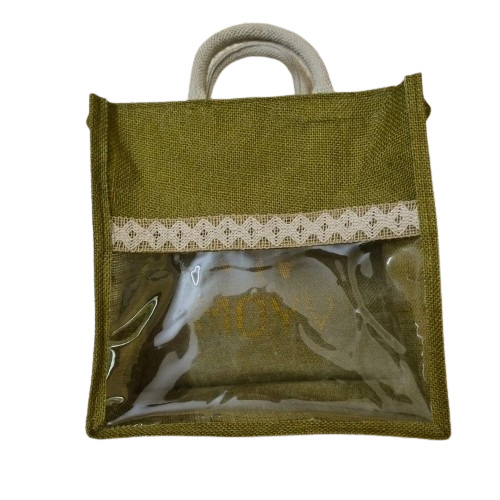 Designer Jute Shopping Bag 