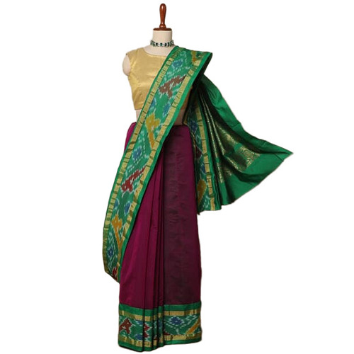 Purple Saree