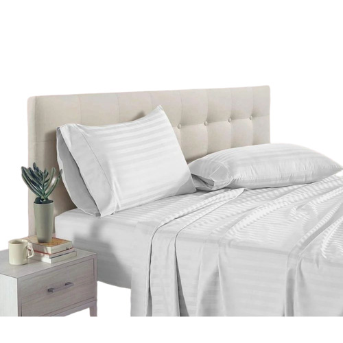 White Double Bed Sheet