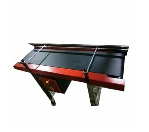Rubber Belt Conveyor - Color: Black & Red