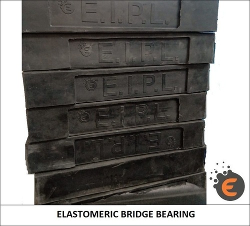 Elastomeric Bridge Bearing - Color: Black