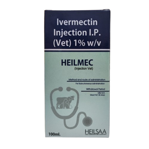 Heilmec (Ivermectin Inj. I.P. (Vet) 1% W/V)