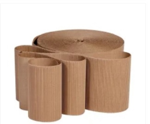 Corrugated Paper Roll - Corrugated Paper, Various Sizes, Brown | Customizable, Tear Resistant, Tested on Multiple Quality Standards