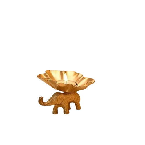 Elegant Metal Tea Light Candle Holder