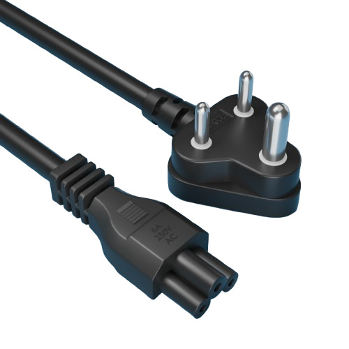 Fedus 1m 3 Pin Ac Laptop Power Cord