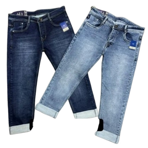 Men Plain Denim Jeans