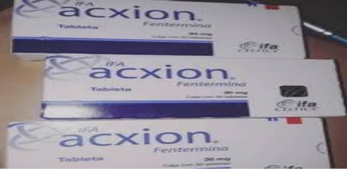 Acxion fentermina 30mg Tablets
