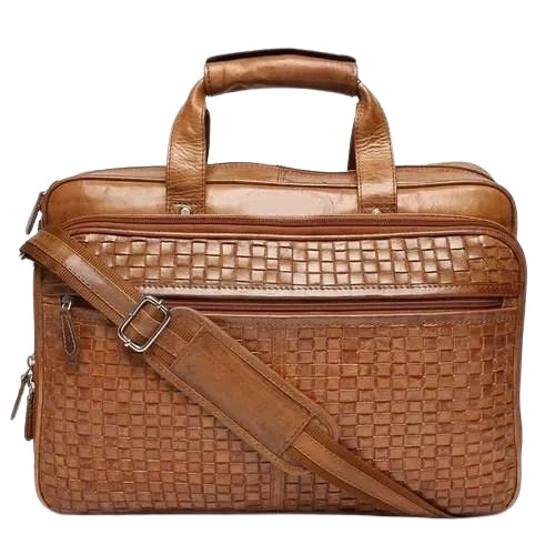 Brown Leather Laptop Bag