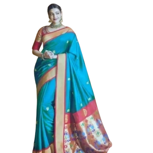 Paithani Jacquard Silk Saree