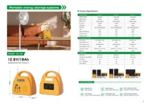 Potable energy storage systems 12.8V/ 18Ah MAXIMUM BATTERY CAPACITY Model: SL-55