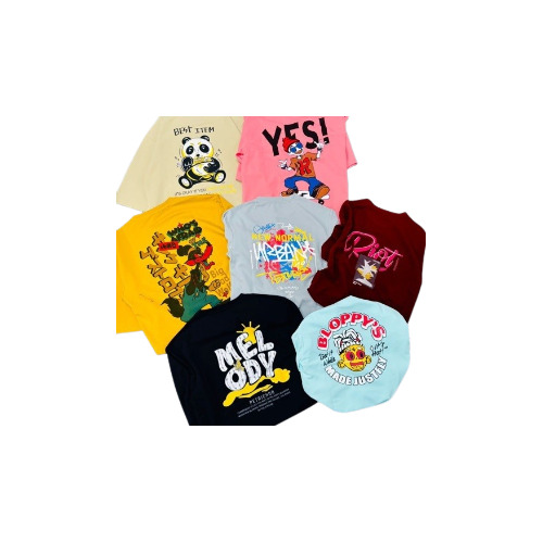 Printed Round Neck T-shirt