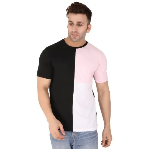 Mens Colour Block T Shirt
