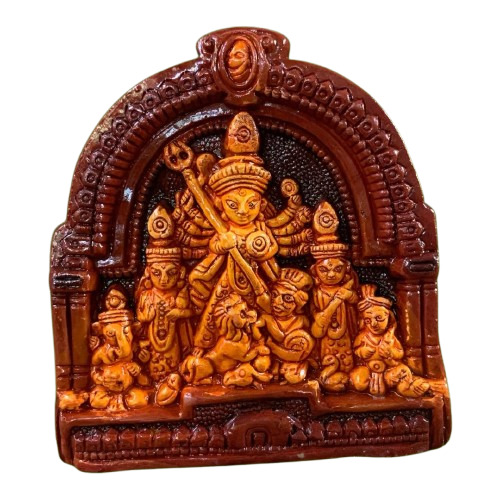 Handcrafted Clay Durga Maa Statue