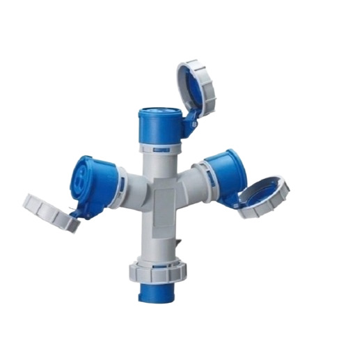 Multi Function 3 Socket And Nikel Plated Plug