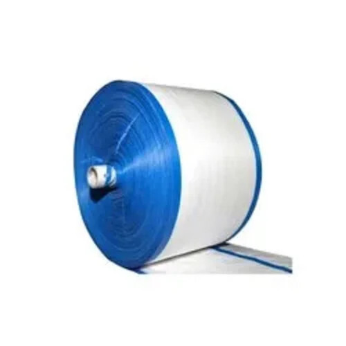 Blue And White Pp Woven Roll