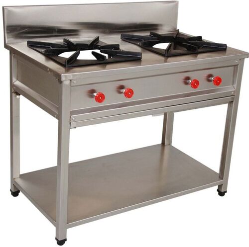 Lpg 2 Burner Commercial Gas Cooking Range