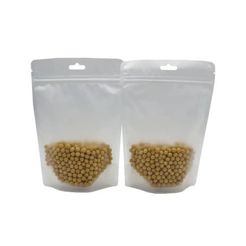 Transparent Zipper Stand Up Pouch