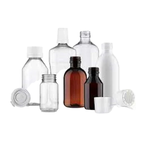 Amber Round Pet Bottles For Pharmaceuticals