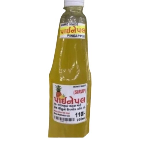Pineapple Syrup - Alcohol Content (%): No