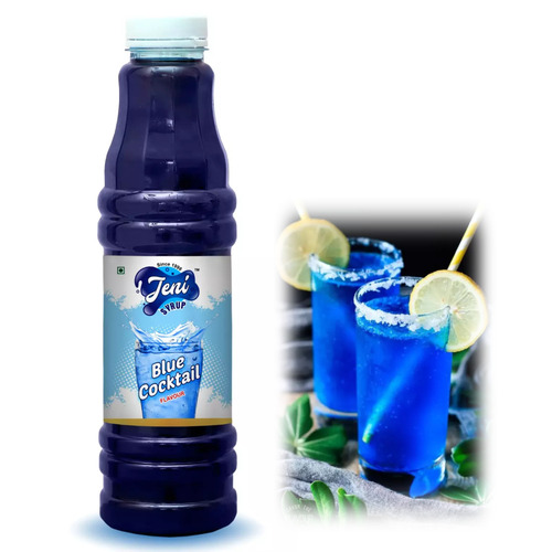 Blue Cocktail Sharbat Syrup (Blueberry) 700 Ml