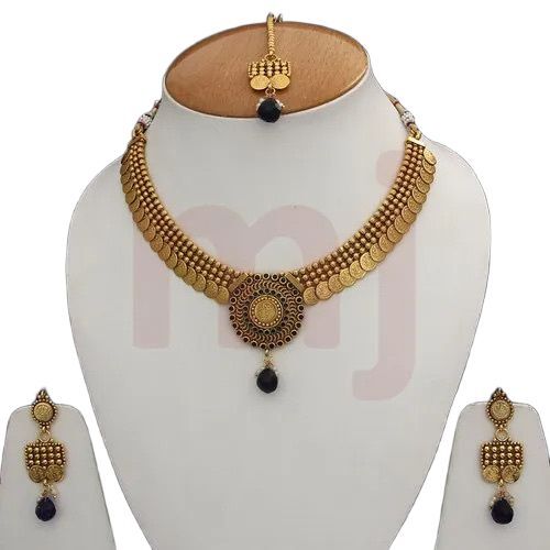 Golden Necklace Set 