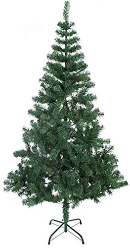 Christmas Tree - PVC, 5 Feet, Green | Attractive, Durable, Eco-Friendly, Lightweight, Easy to Clean, Water Resistant, Floor Mount, Modern Design