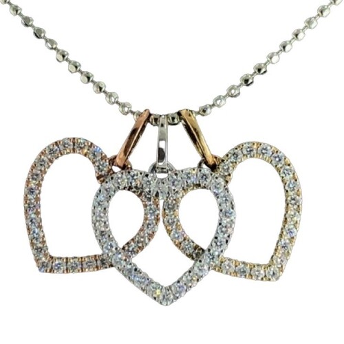 Diamond Stud Pendant - Diamond Cut: Excellent