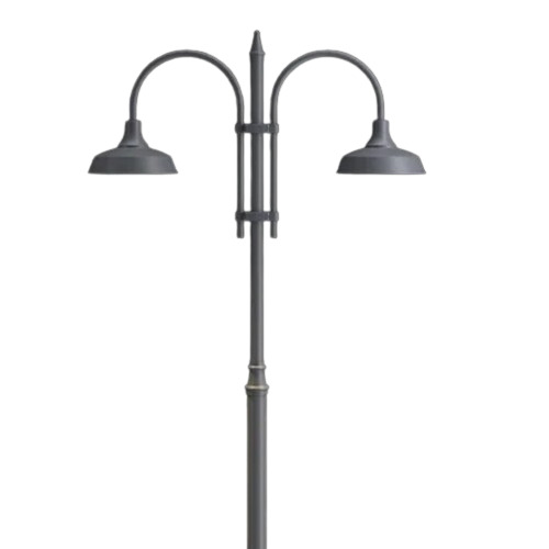 Dual Arm Decorative Lighting Pole