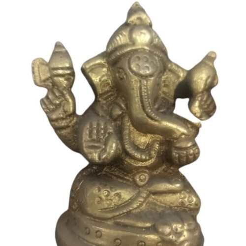 Ganesh Ji Brass Statue - Feature: Durable