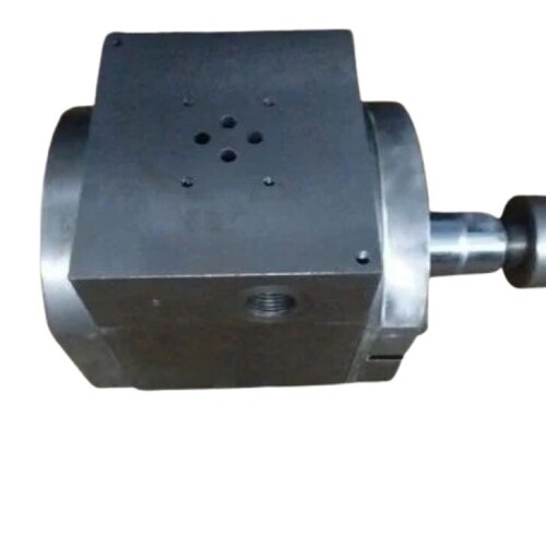Hydraulic Press Cylinder - Color: Black And Silver