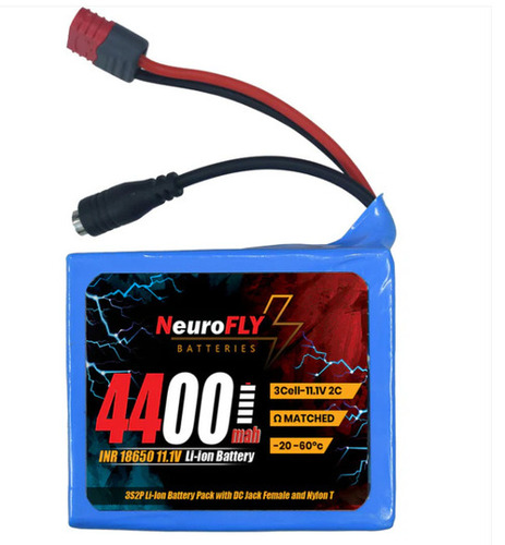 NeuroFLY 11.1V 4400mAh 18650 Li-Ion Battery Pack