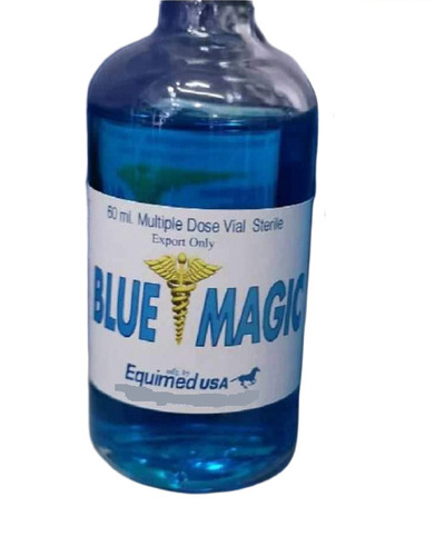 Blue Magic Horse Treatment Vial Sterile