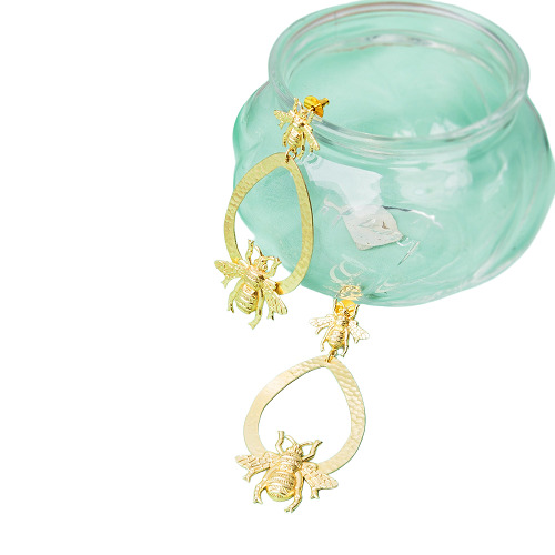 Brass Gold Plated Earring