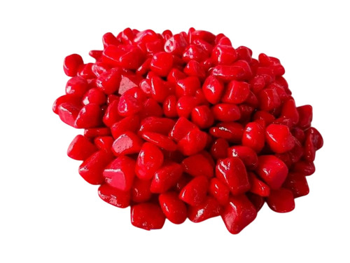 Red Polished Stone Granules