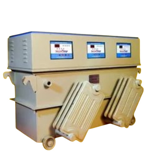 Three Phase Servo Controlled Voltage Stabilizer