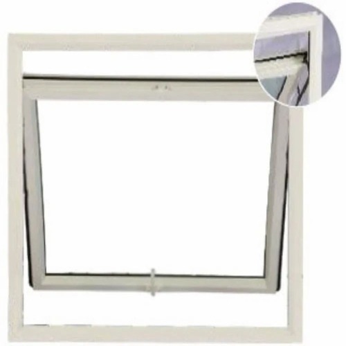 White Top Hung Upvc Windows