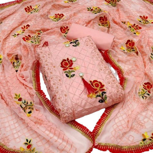 Ladies Cotton Unstitched Suit